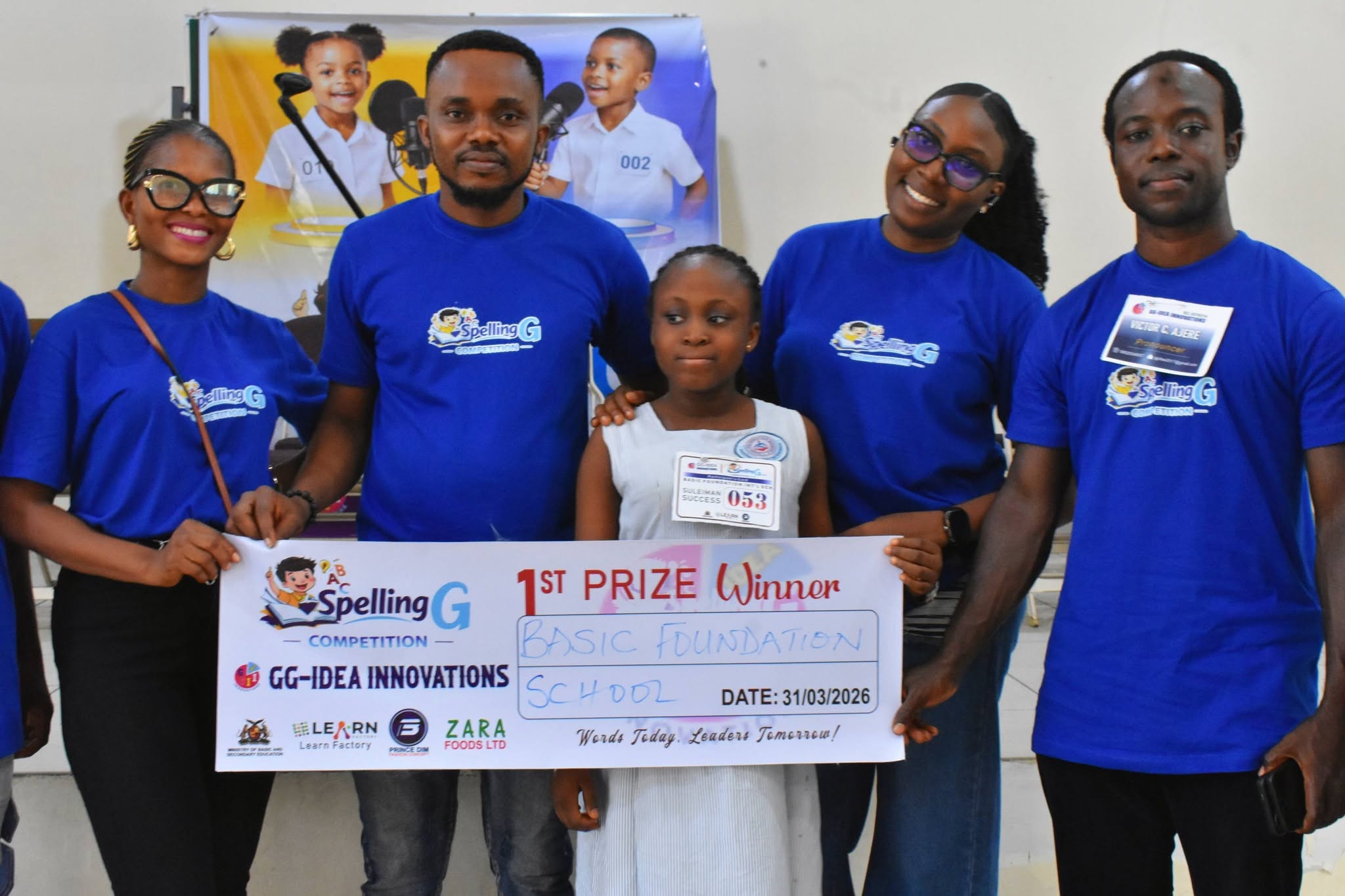 1st Prize Presentation